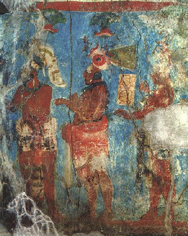Bonampak - Fresque Maya